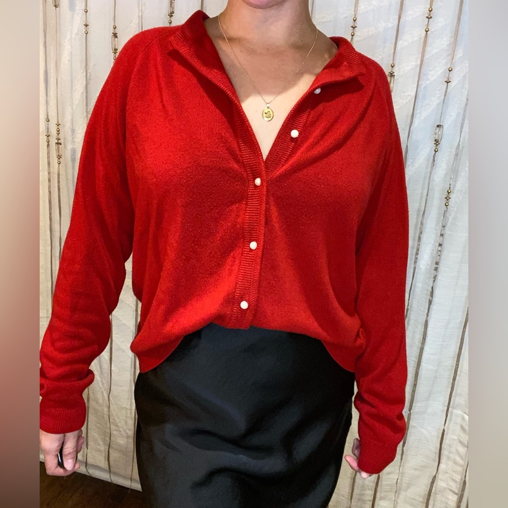 Red Cardigan